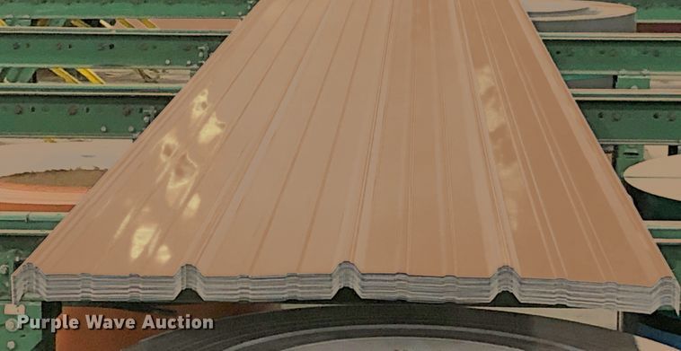image for item H1315 (90) sheets of metal roofing/siding
