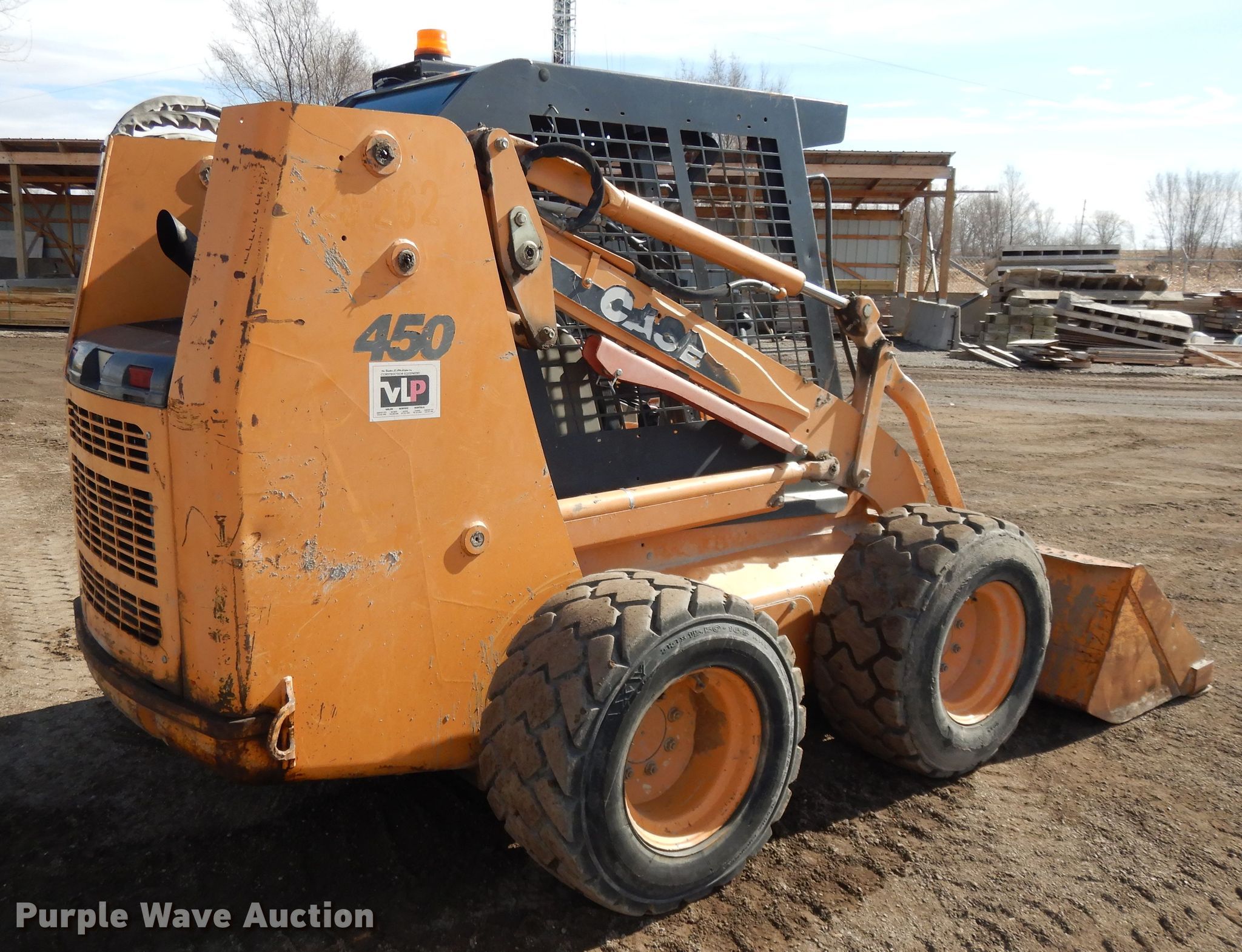 2006 Case 450 skid steer loader in Topeka, KS Item DF5878 sold Purple Wave