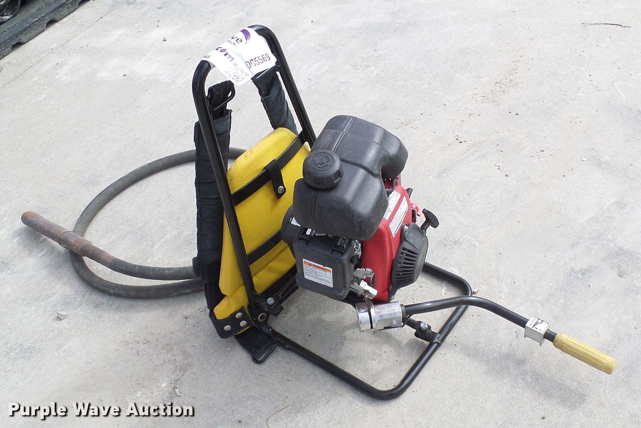 Oztec BP50A concrete vibrator in Jefferson City, MO Item DG5569 sold