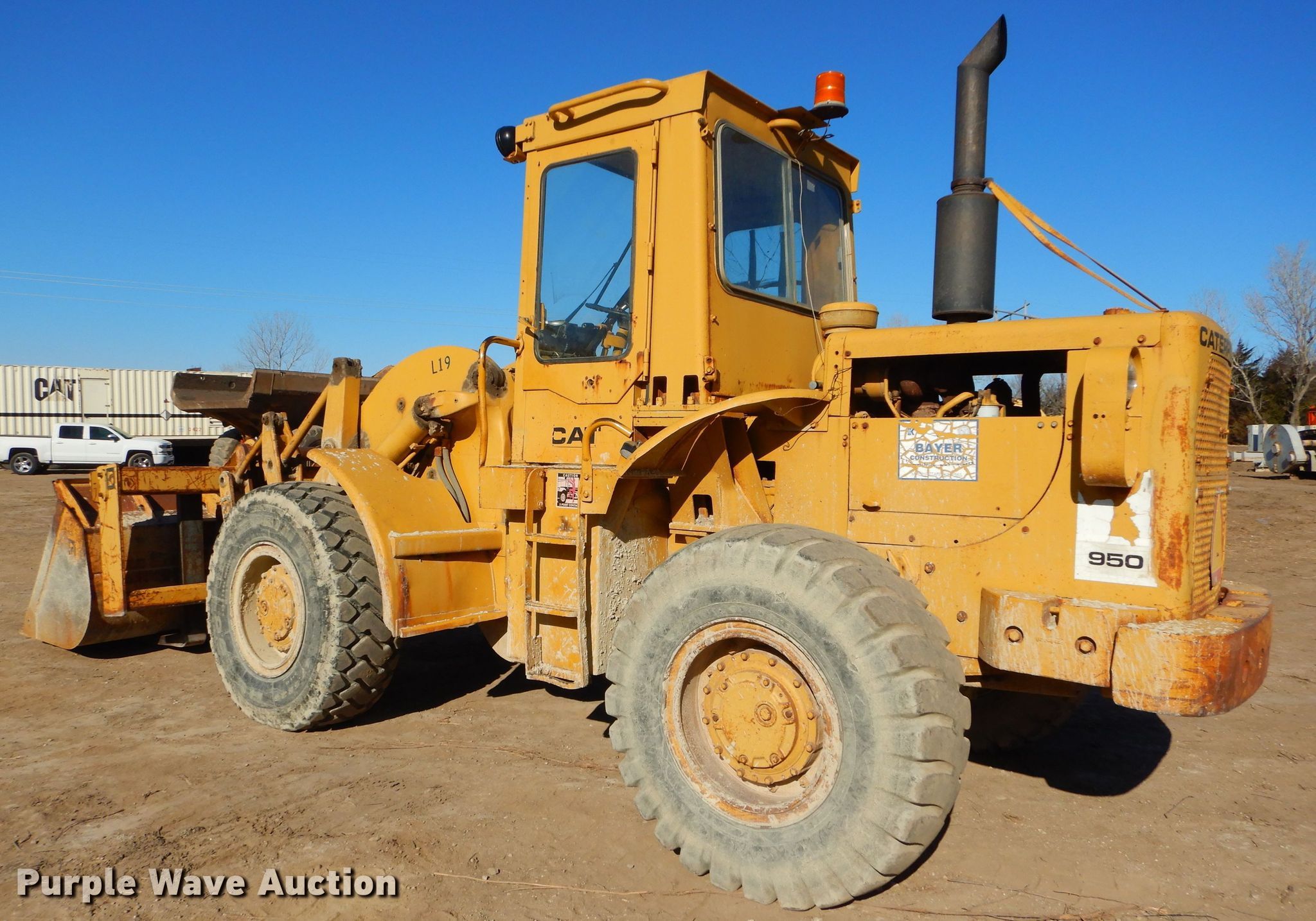 1968 Caterpillar 950 wheel loader in Manhattan, KS Item DH4437 sold