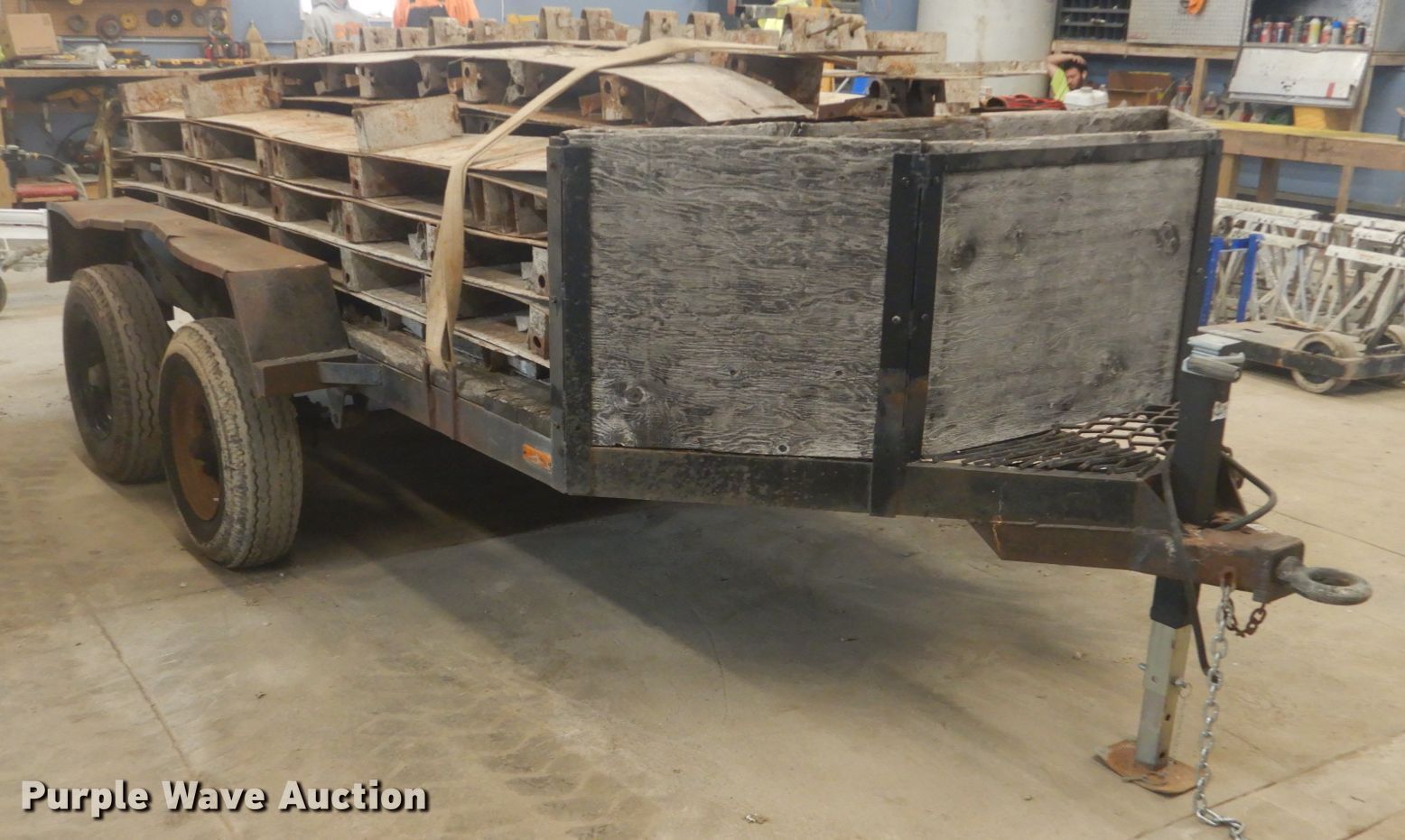 1987 concrete form trailer in Orange City, IA Item GW9498 sold