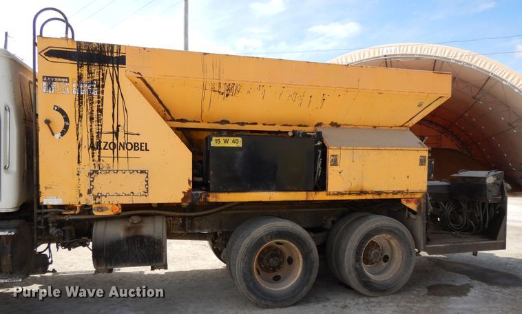 image for item DF5907 1998 Volvo WG64 Akzo Nobel slurry truck