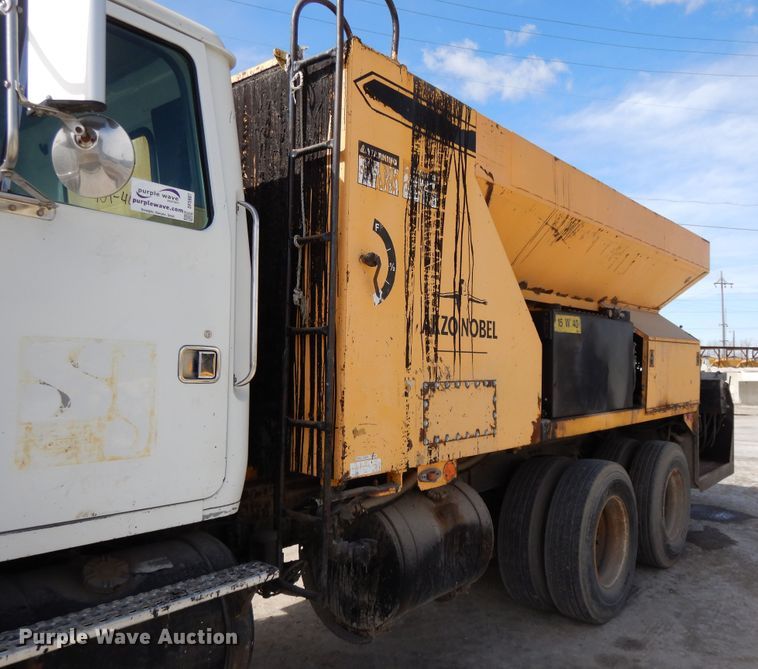 image for item DF5907 1998 Volvo WG64 Akzo Nobel slurry truck