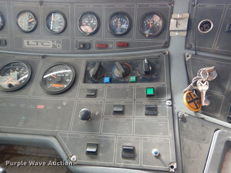 image for item DF7389 2001 Blue Bird LTC40 coach bus