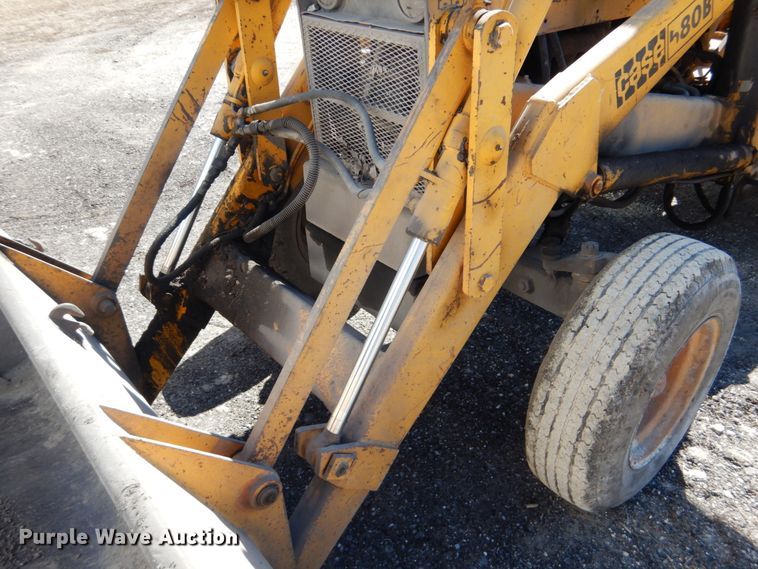 image for item DF7393 1974 Case 580B backhoe