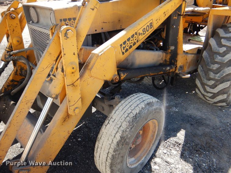 image for item DF7393 1974 Case 580B backhoe