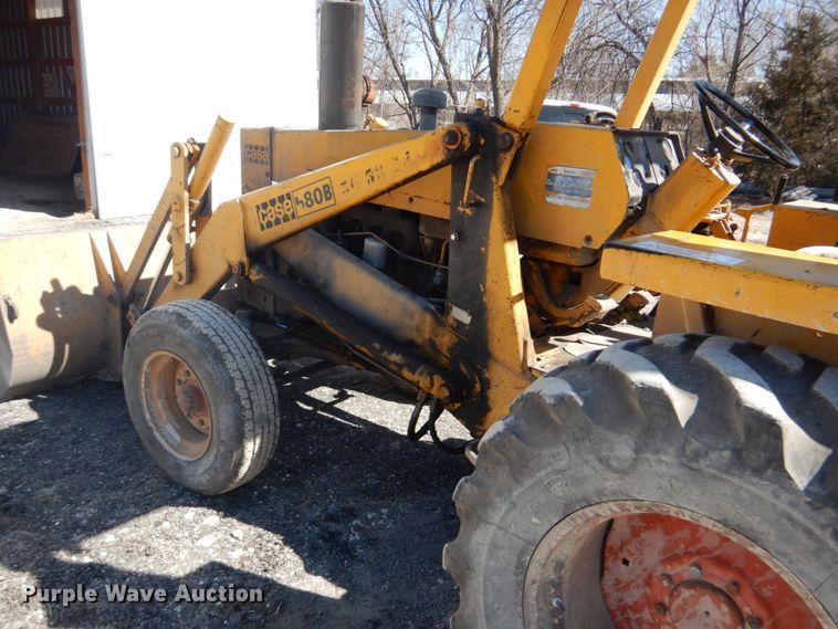 image for item DF7393 1974 Case 580B backhoe