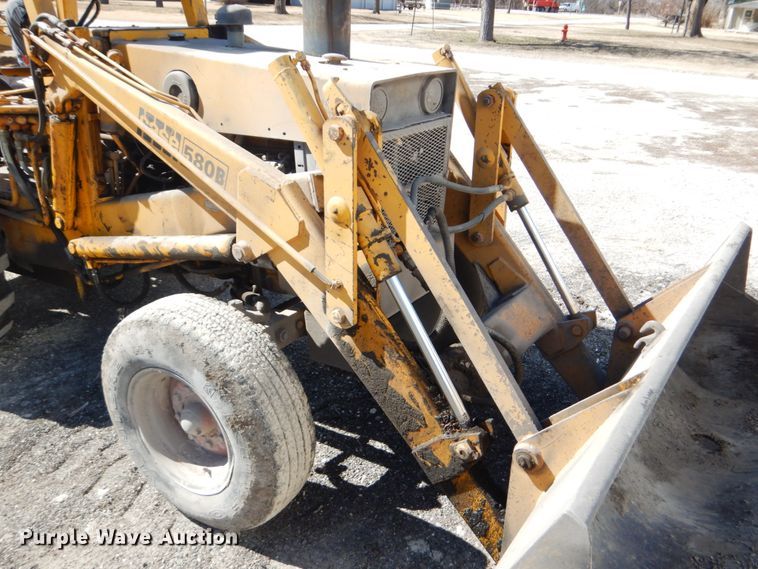 image for item DF7393 1974 Case 580B backhoe