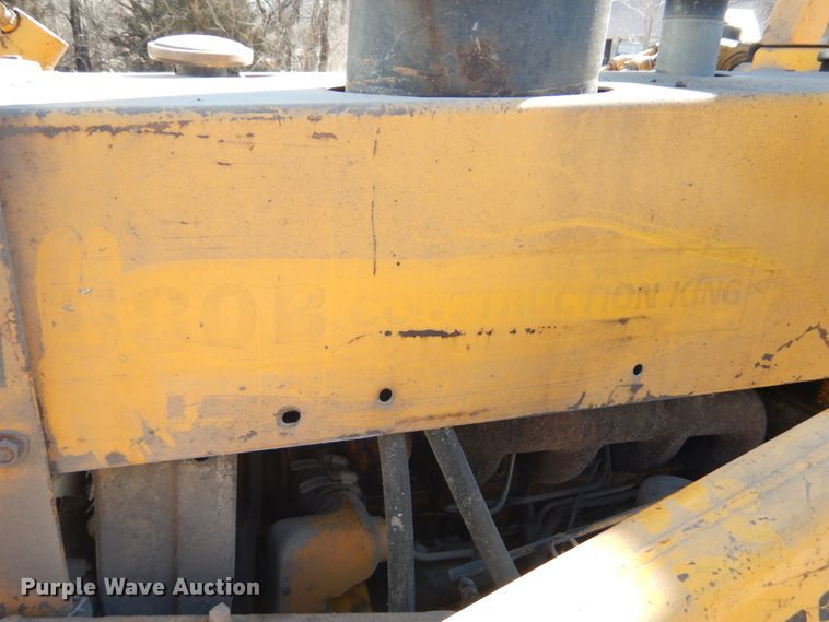 image for item DF7393 1974 Case 580B backhoe