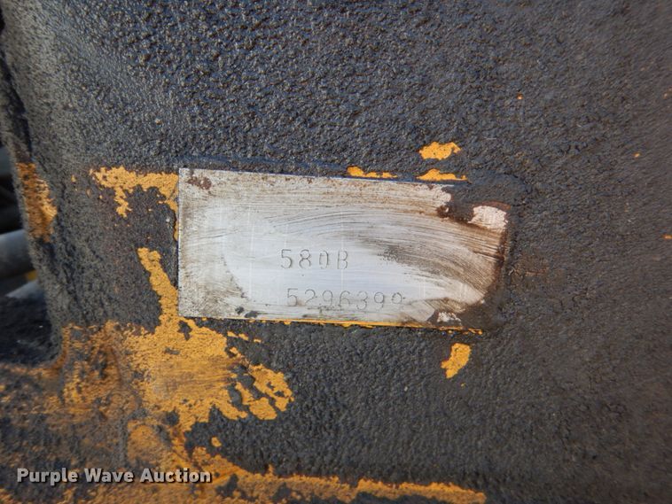 image for item DF7393 1974 Case 580B backhoe