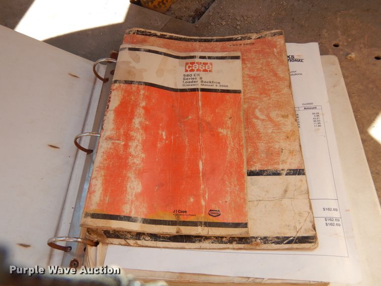 image for item DF7393 1974 Case 580B backhoe