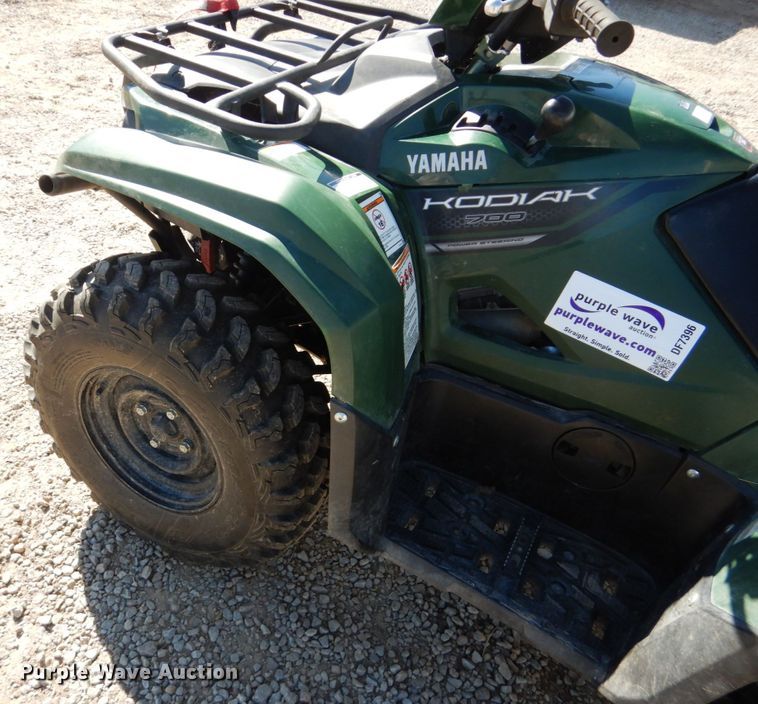 image for item DF7396 2018 Yamaha Kodiak 700 EPS ATV