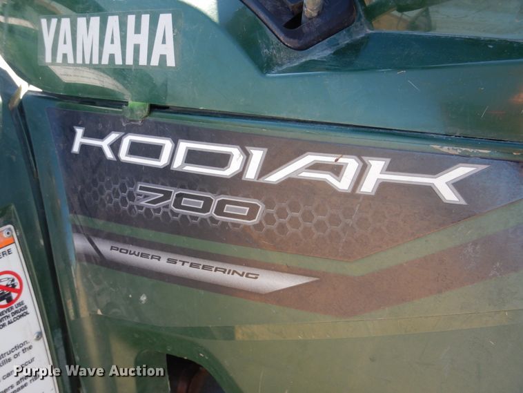 image for item DF7396 2018 Yamaha Kodiak 700 EPS ATV