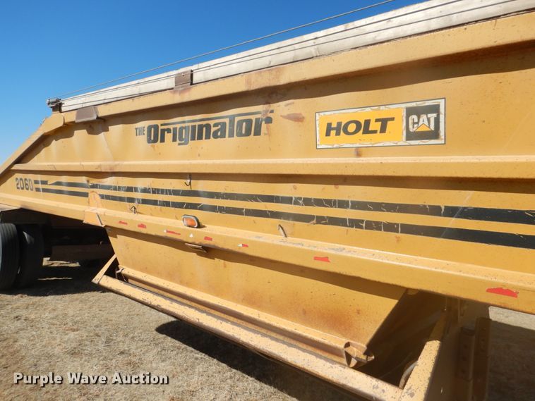 image for item DF7401 1996 Load King 2060-40-2 bottom dump trailer