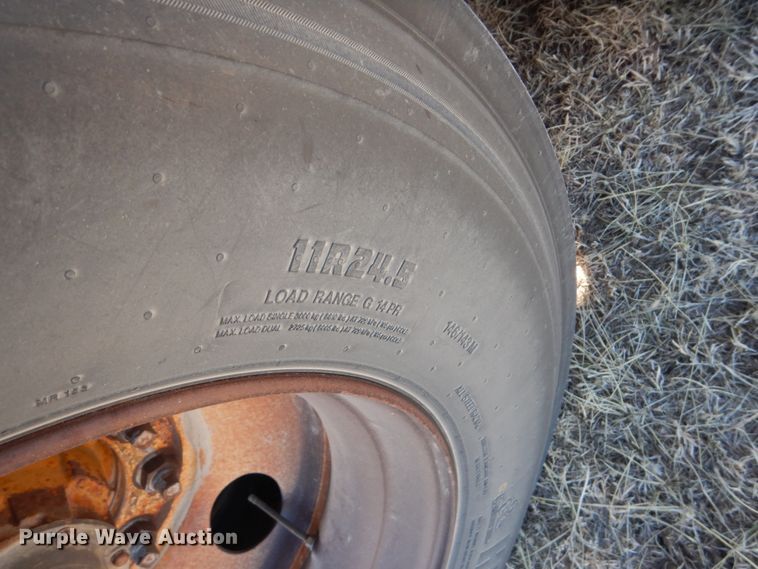 image for item DF7401 1996 Load King 2060-40-2 bottom dump trailer