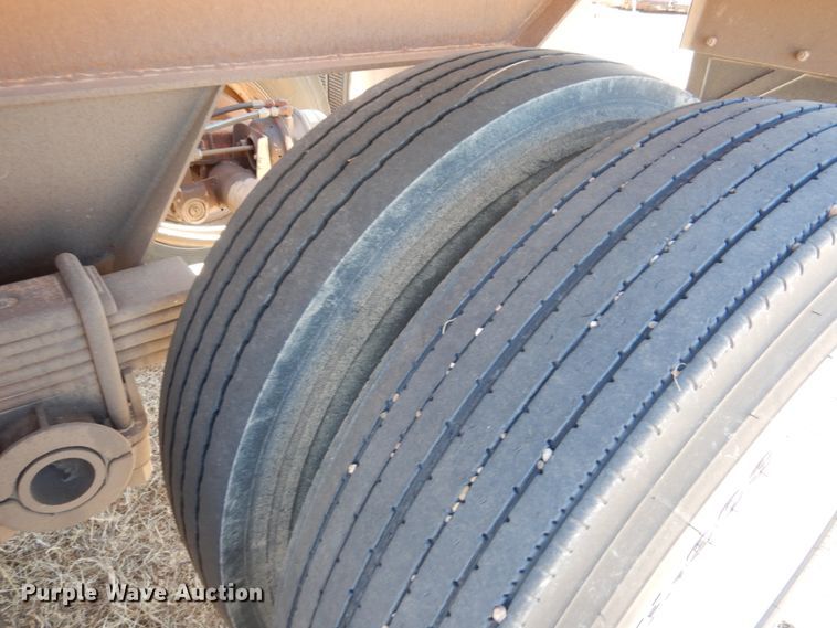 image for item DF7401 1996 Load King 2060-40-2 bottom dump trailer