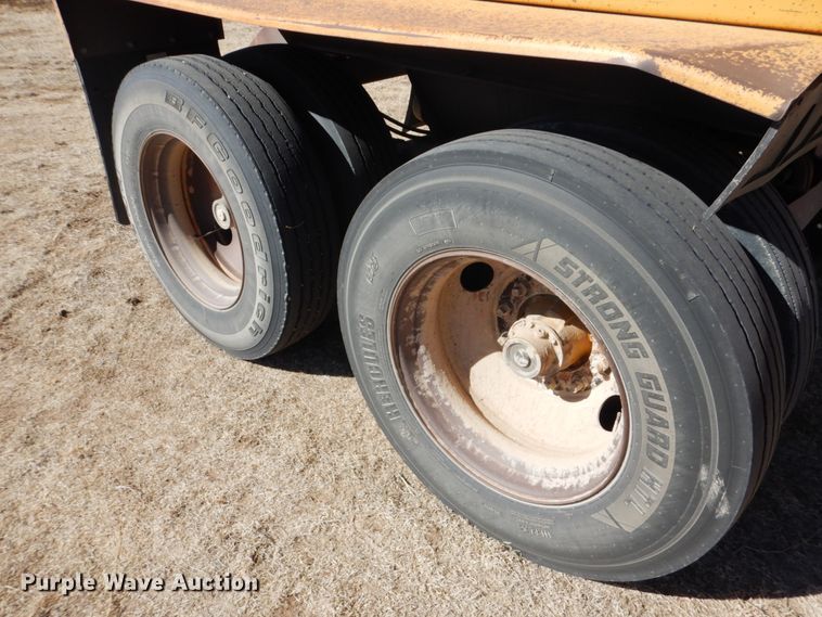 image for item DF7401 1996 Load King 2060-40-2 bottom dump trailer