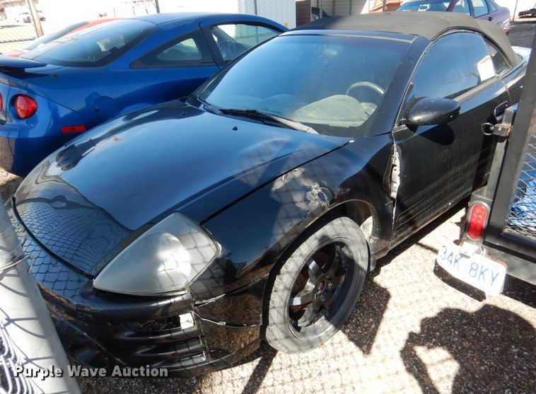 image for item DF7406 2003 Mitsubishi Eclipse convertible
