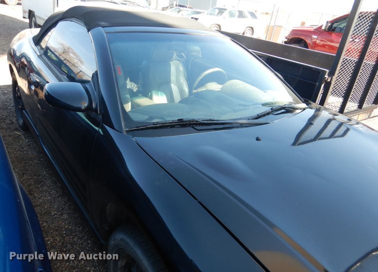 image for item DF7406 2003 Mitsubishi Eclipse convertible
