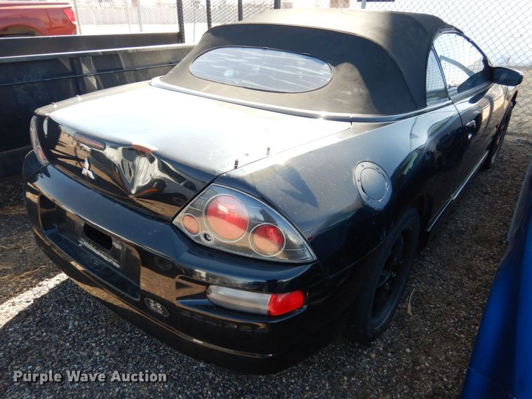 image for item DF7406 2003 Mitsubishi Eclipse convertible