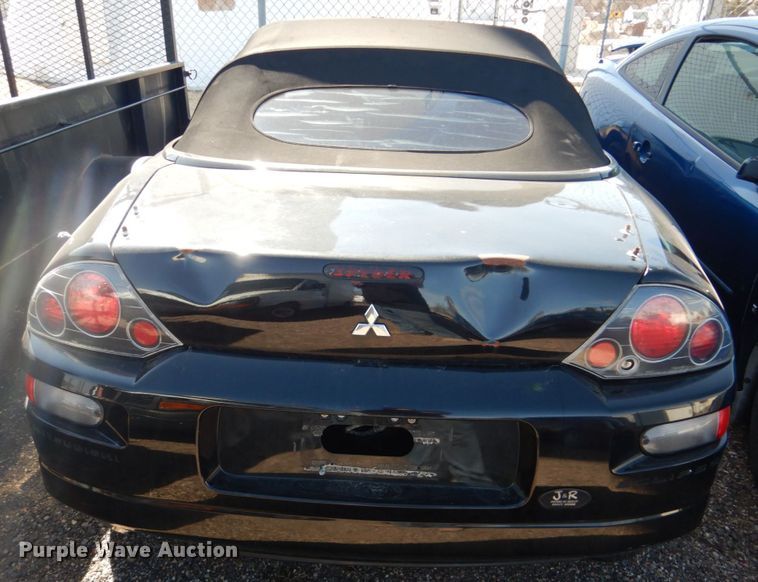 image for item DF7406 2003 Mitsubishi Eclipse convertible