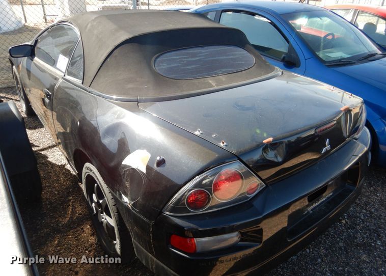 image for item DF7406 2003 Mitsubishi Eclipse convertible
