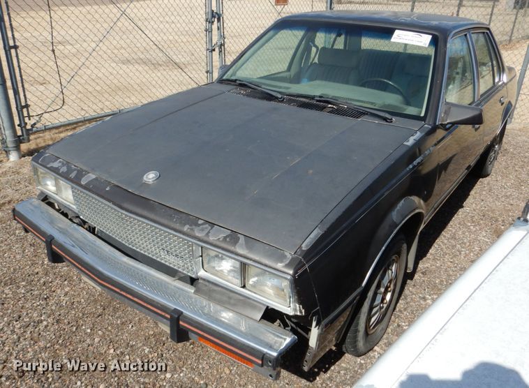 image for item DF7410 1984 Cadillac Cimarron
