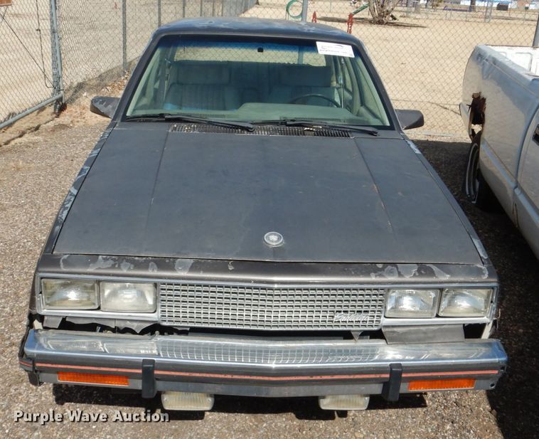 image for item DF7410 1984 Cadillac Cimarron