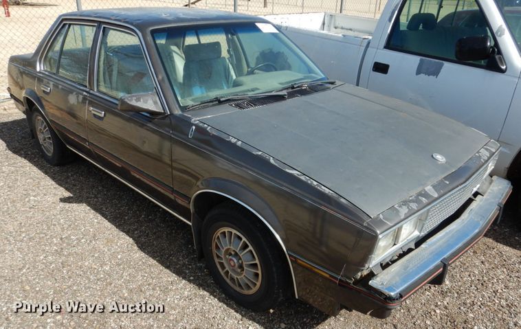 image for item DF7410 1984 Cadillac Cimarron