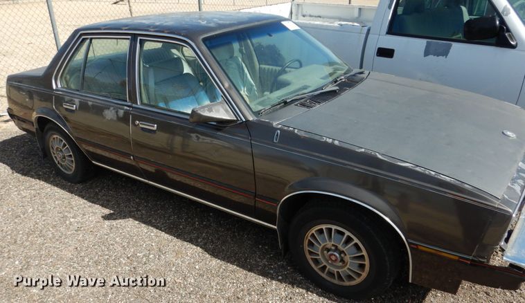 image for item DF7410 1984 Cadillac Cimarron