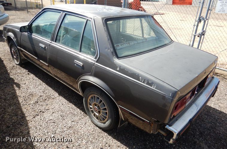 image for item DF7410 1984 Cadillac Cimarron