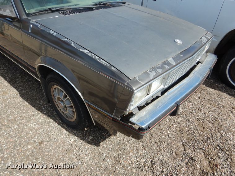 image for item DF7410 1984 Cadillac Cimarron