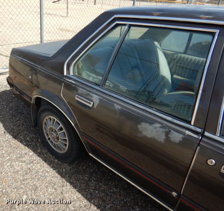 image for item DF7410 1984 Cadillac Cimarron