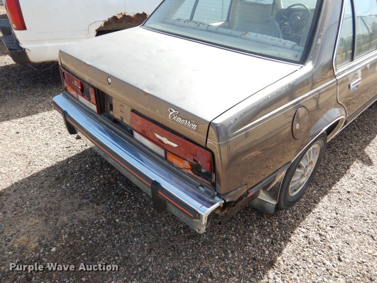 image for item DF7410 1984 Cadillac Cimarron