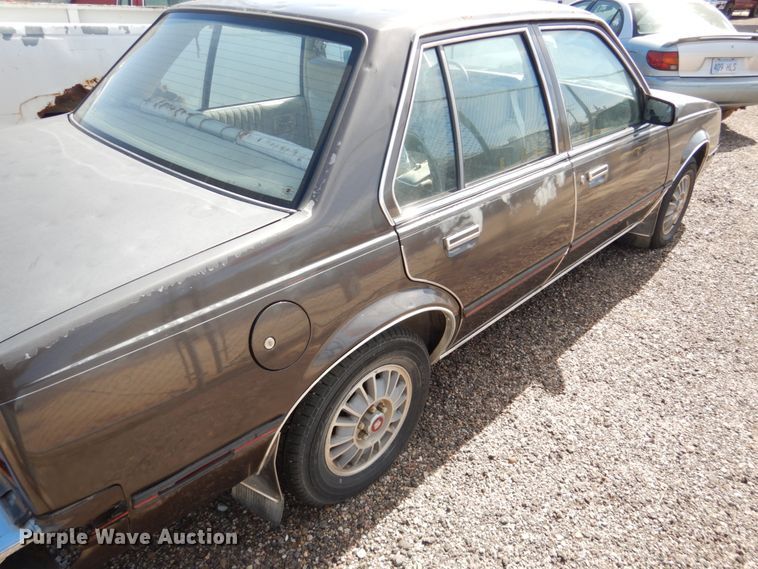 image for item DF7410 1984 Cadillac Cimarron