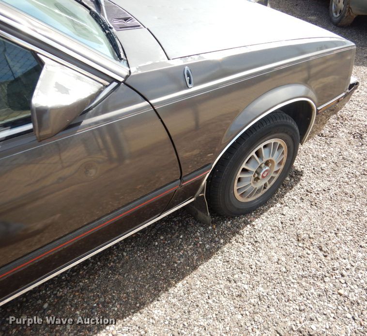image for item DF7410 1984 Cadillac Cimarron
