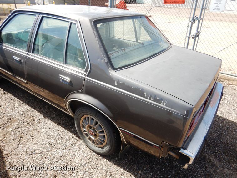 image for item DF7410 1984 Cadillac Cimarron