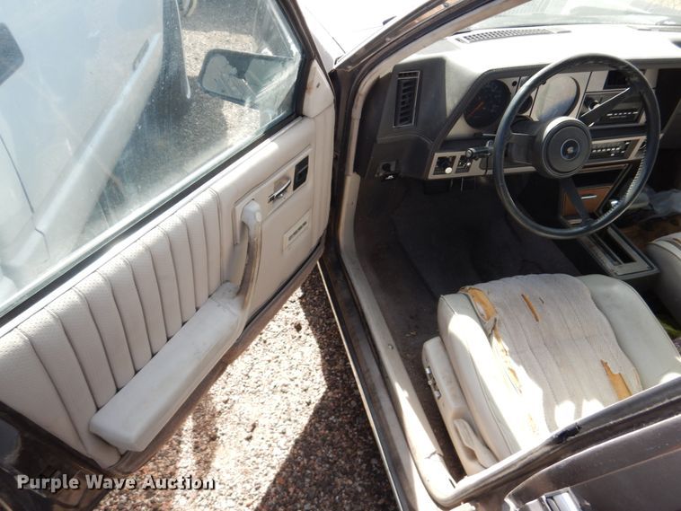 image for item DF7410 1984 Cadillac Cimarron