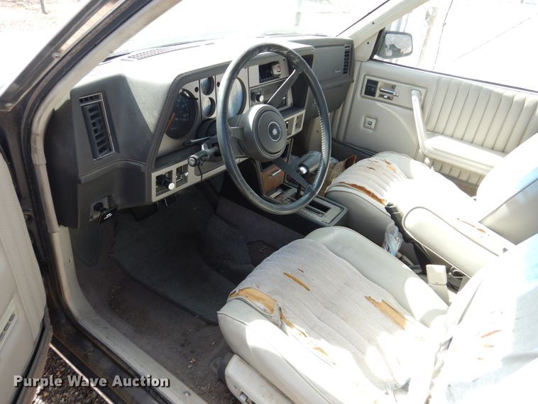 image for item DF7410 1984 Cadillac Cimarron