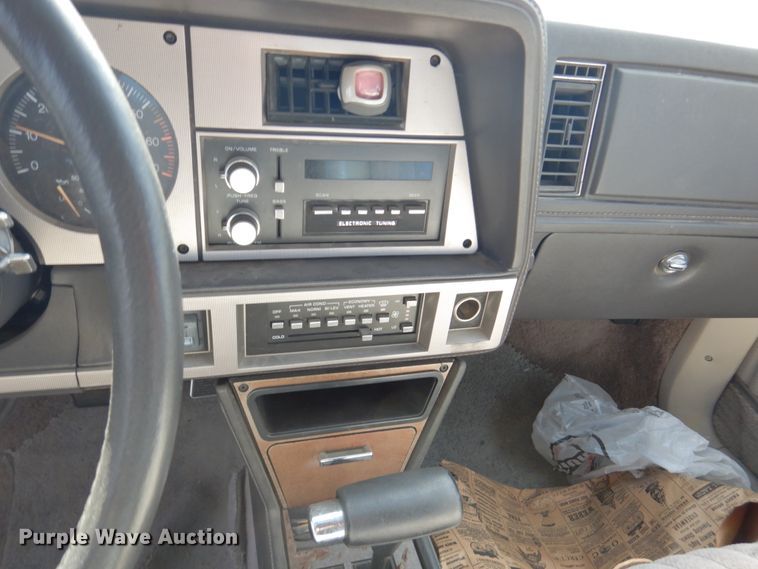 image for item DF7410 1984 Cadillac Cimarron