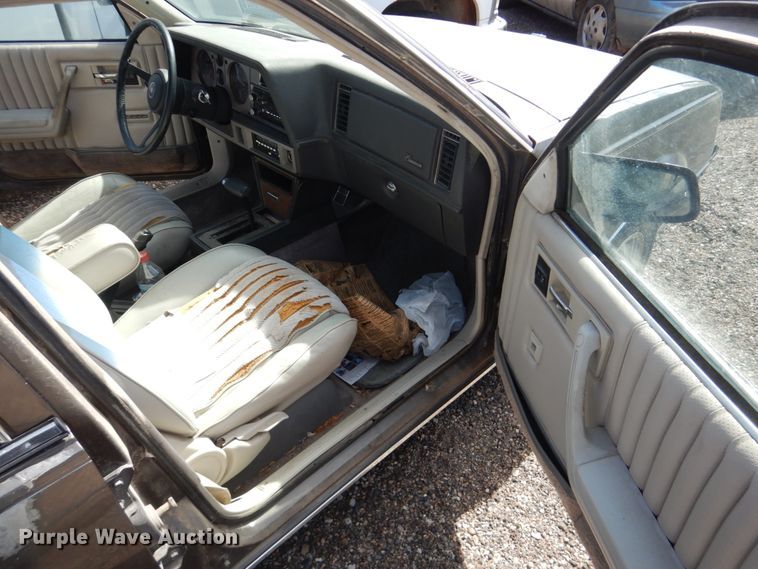image for item DF7410 1984 Cadillac Cimarron