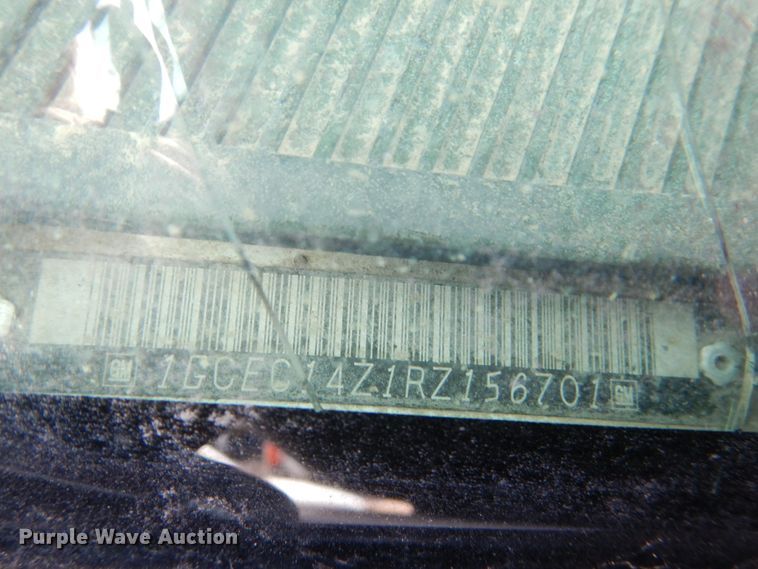 image for item DF7411 1994 Chevrolet C1500 pickup truck