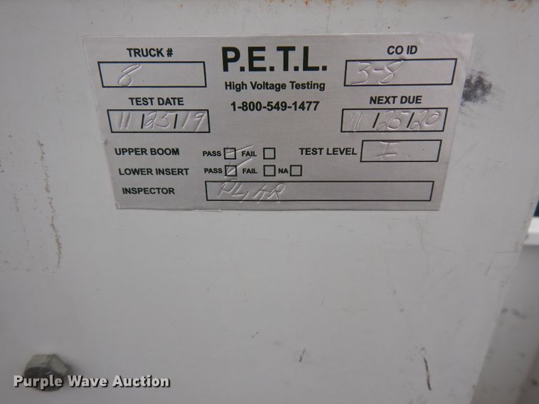 image for item DG6284 2009 Ford F550 Super Duty XL bucket truck