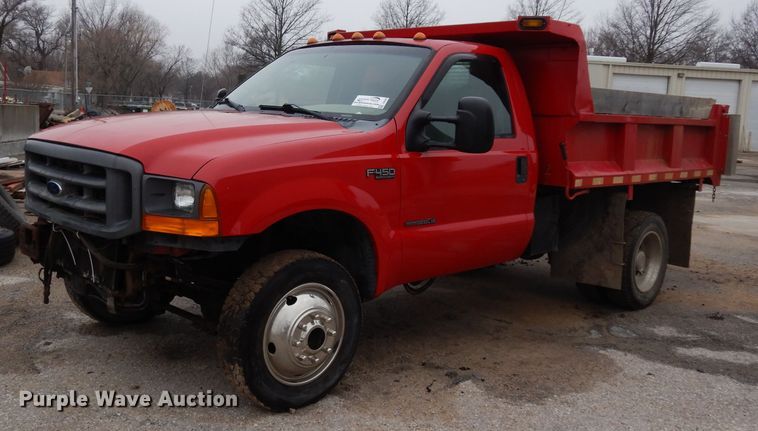 image for item DG6286 1999 Ford F450 Super Duty dump truck