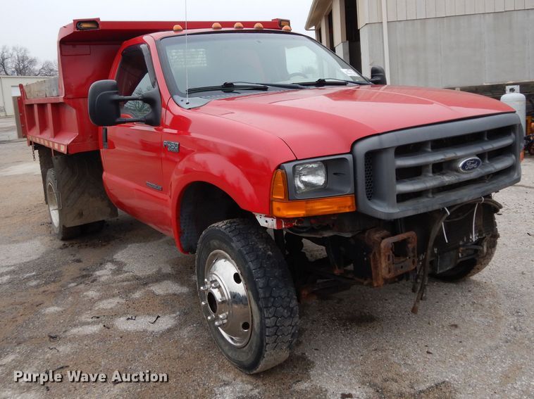 image for item DG6286 1999 Ford F450 Super Duty dump truck