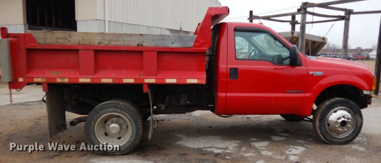 image for item DG6286 1999 Ford F450 Super Duty dump truck