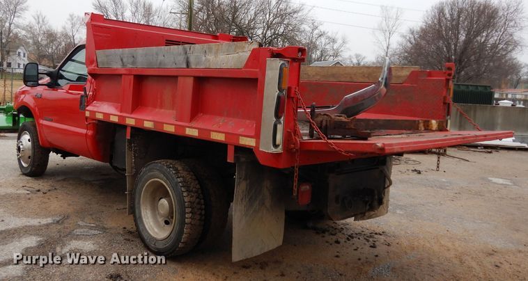 image for item DG6286 1999 Ford F450 Super Duty dump truck