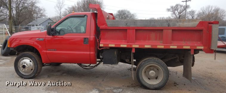 image for item DG6286 1999 Ford F450 Super Duty dump truck