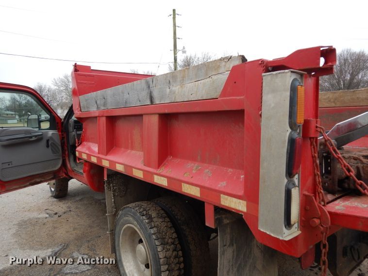 image for item DG6286 1999 Ford F450 Super Duty dump truck