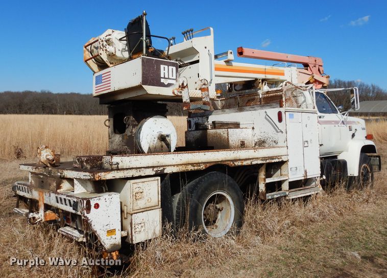 image for item DG6338 1981 GMC TopKick crane truck